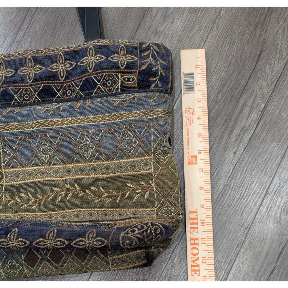 Danny K. Beverly Hills Tapestry Tote Bag Boho Geometric Made in USA - Picture 10 of 12